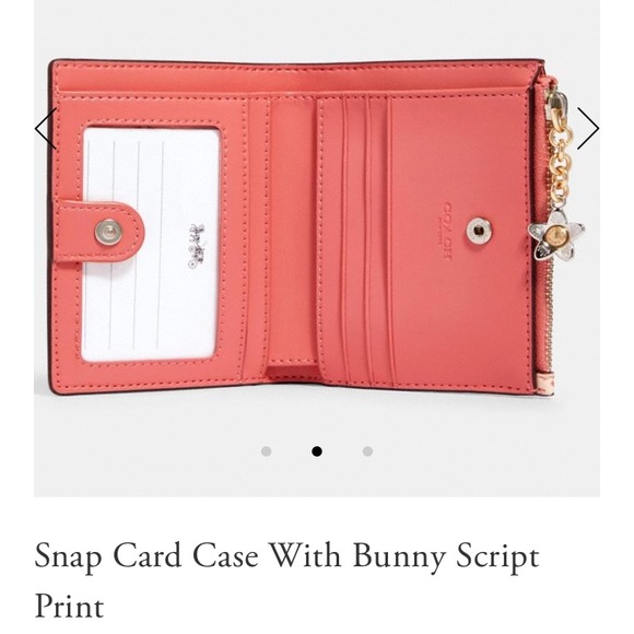Coach Bunny wallet $35 - Picture 3 of 3